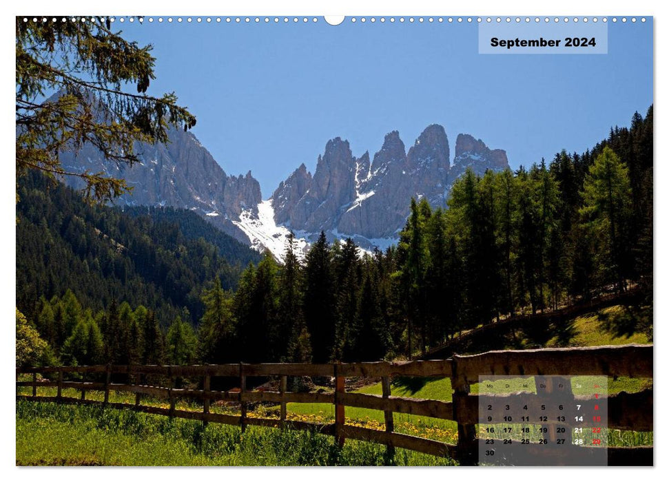 ALTO ADIGE (CALVENDO Wandkalender 2024)