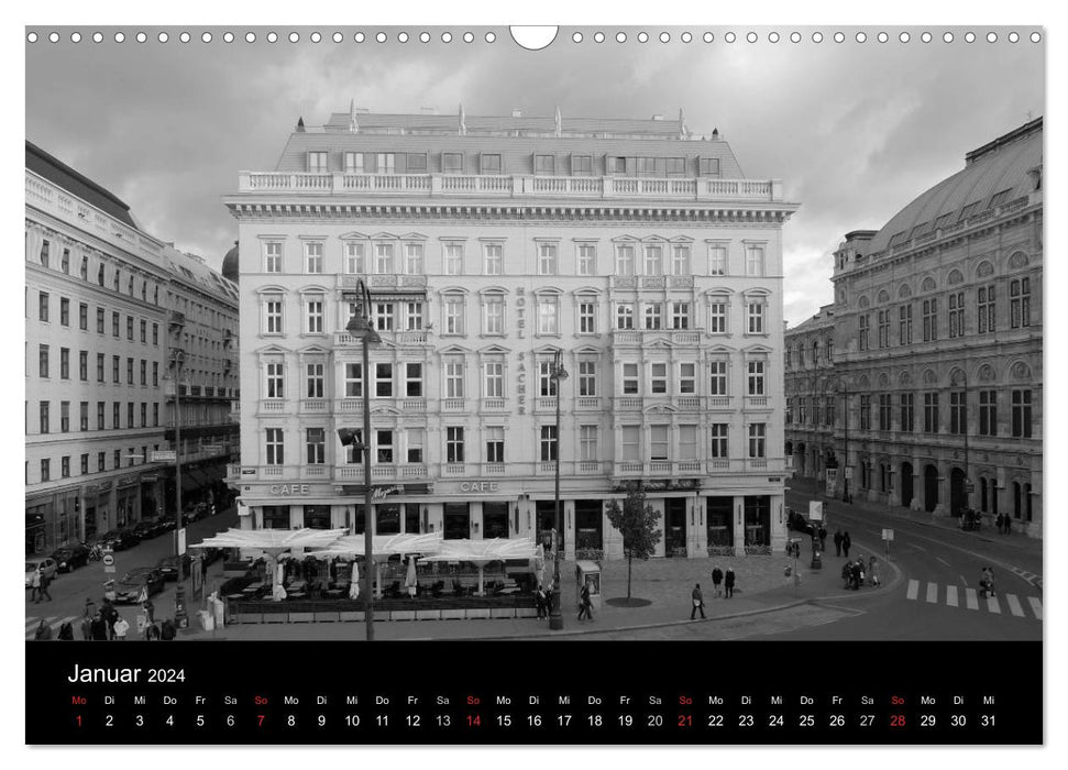 Willkommen in Wien (CALVENDO Wandkalender 2024)