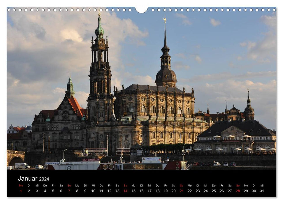 Dresden 2024 (CALVENDO Wandkalender 2024)