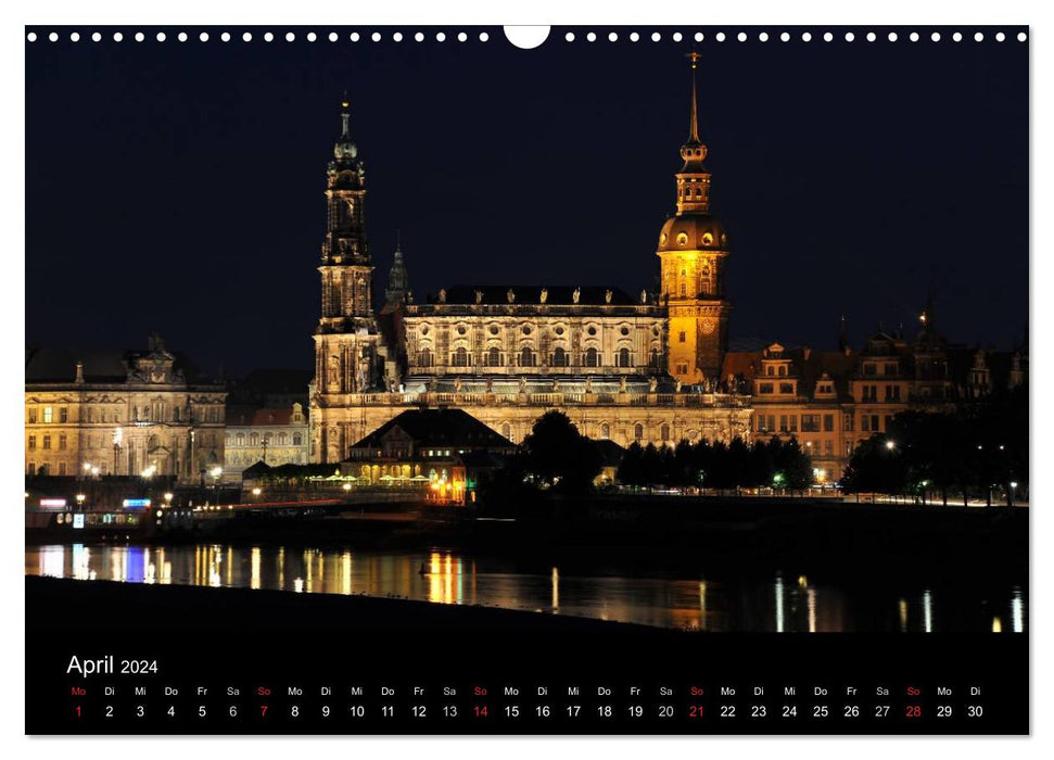 Dresden 2024 (CALVENDO Wandkalender 2024)