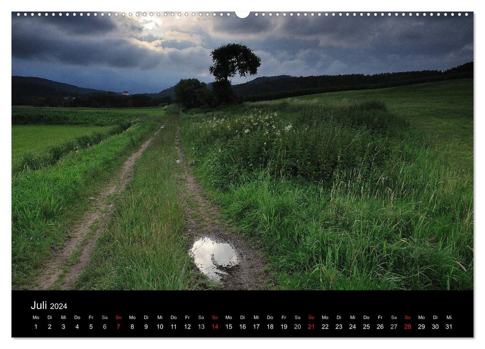 Märchenkulissen - Landschaften der Oberpfalz (CALVENDO Premium Wandkalender 2024)