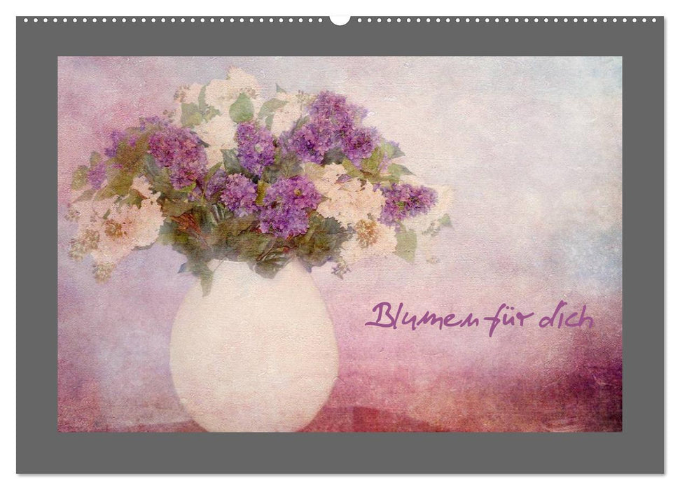 Blumen für dich (CALVENDO Wandkalender 2024)