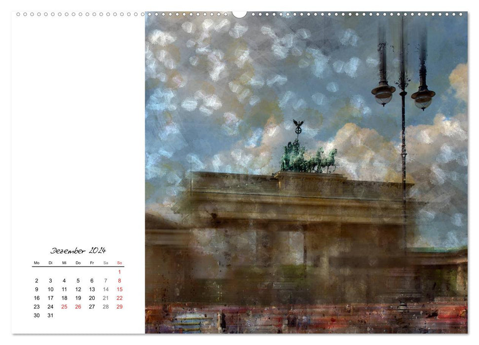 Digital-Art BERLIN (Calvendo Premium Calendrier mural 2024) 