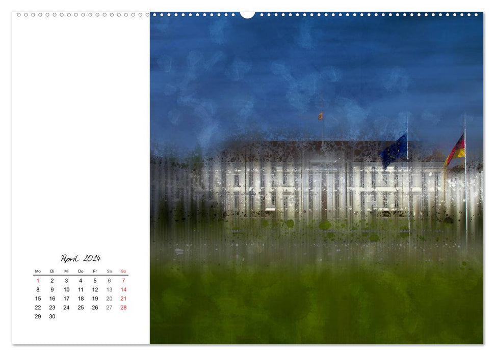 Digital-Art BERLIN (CALVENDO Premium Wandkalender 2024)