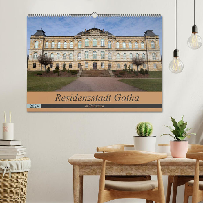 Residenzstadt Gotha in Thüringen (CALVENDO Wandkalender 2024)
