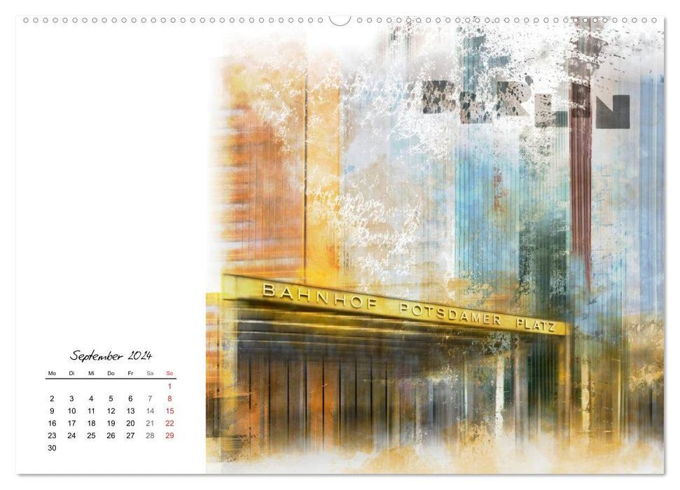 Digital-Art BERLIN (CALVENDO Wandkalender 2024)