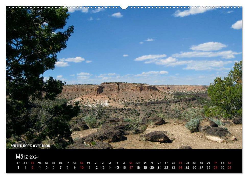 Pictures of New Mexico (CALVENDO Wandkalender 2024)