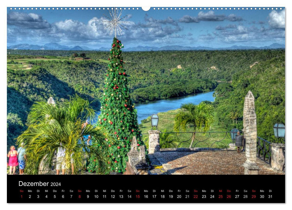Urlaub in der Dominikanischen Republik (CALVENDO Premium Wandkalender 2024)