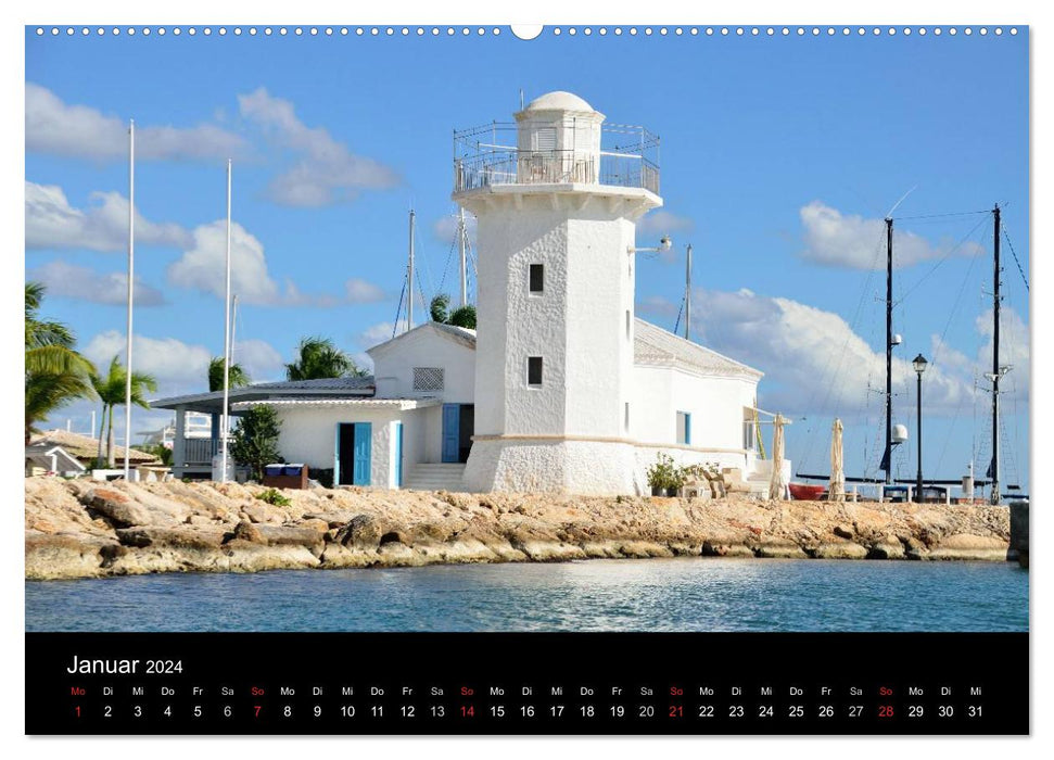 Urlaub in der Dominikanischen Republik (CALVENDO Premium Wandkalender 2024)