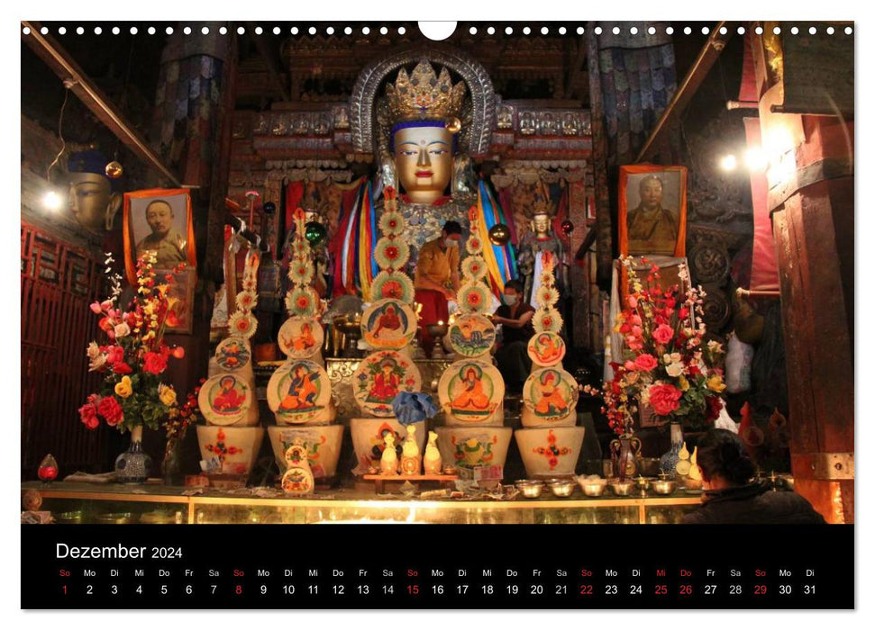 Faszinierendes Tibet (CALVENDO Wandkalender 2024)