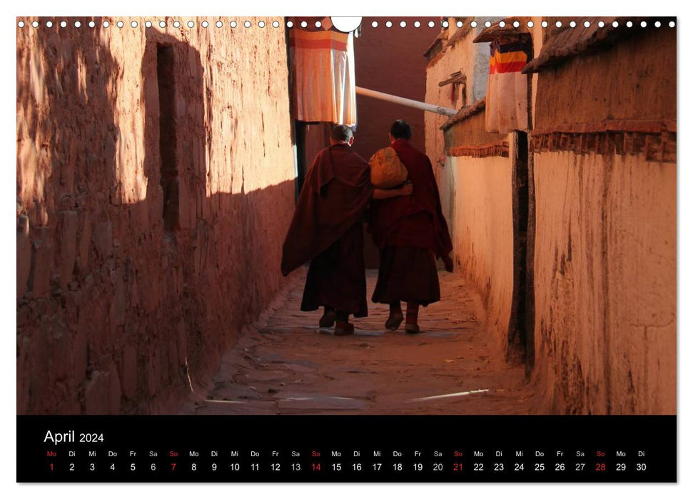 Faszinierendes Tibet (CALVENDO Wandkalender 2024)