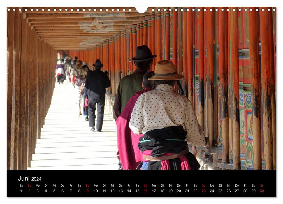 Faszinierendes Tibet (CALVENDO Wandkalender 2024)