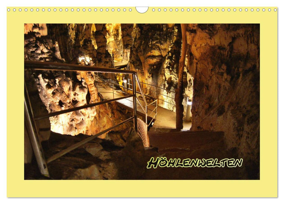 Höhlenwelten (CALVENDO Wandkalender 2024)