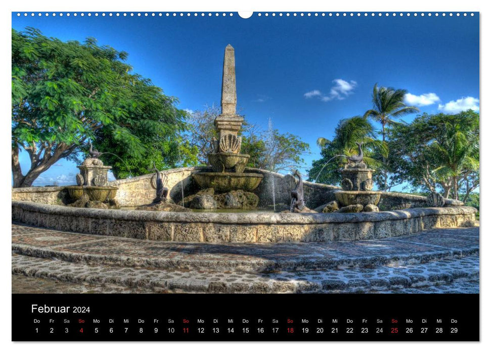 Urlaub in der Dominikanischen Republik (CALVENDO Wandkalender 2024)