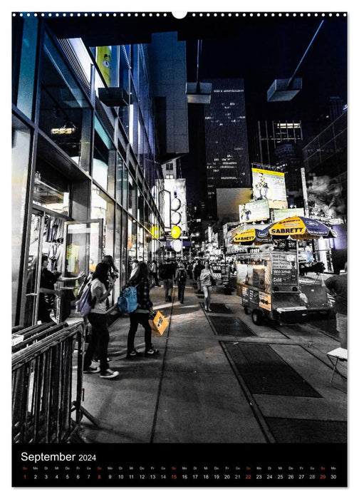NEW YORK – street view (CALVENDO Premium Wandkalender 2024)