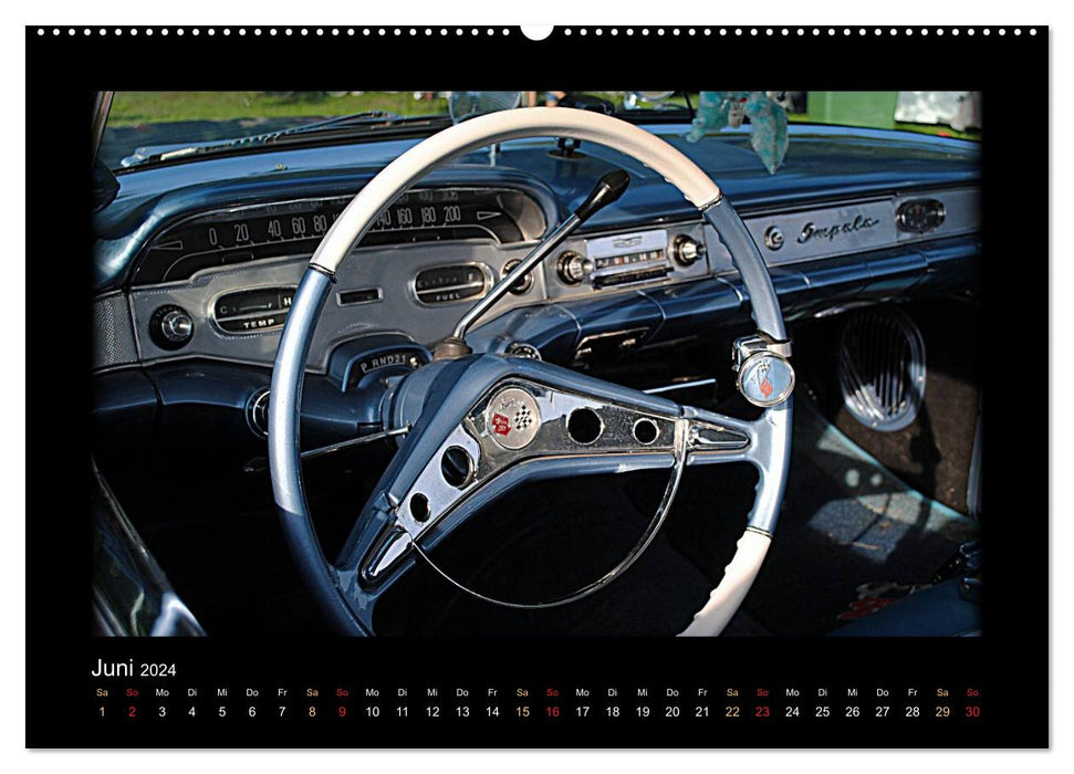 Chevrolet eine amerikanische Legende (CALVENDO Wandkalender 2024)