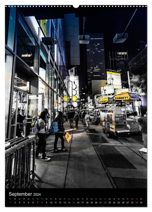 NEW YORK – street view (CALVENDO Wandkalender 2024)