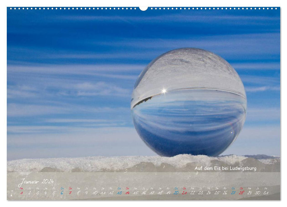 Natur und Glas (CALVENDO Wandkalender 2024)