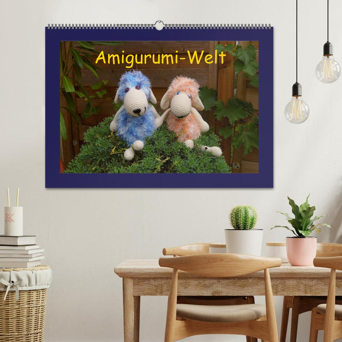 Amigurumi-Welt (CALVENDO Wandkalender 2024)