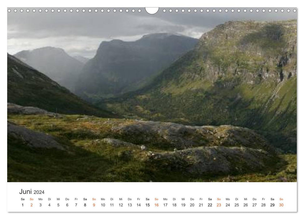 Norwegische Impressionen (CALVENDO Wandkalender 2024)
