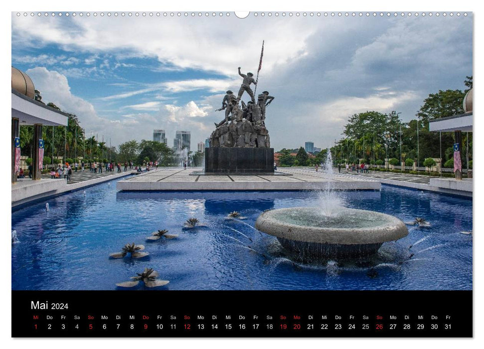 Kuala Lumpur (CALVENDO Premium Wandkalender 2024)