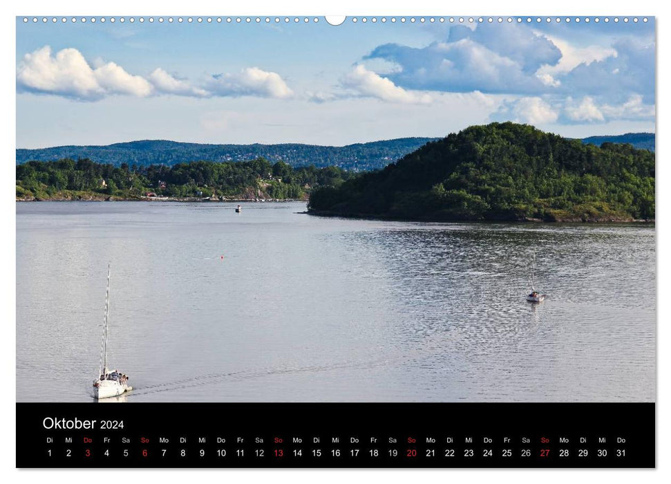 Oslo (CALVENDO Premium Wandkalender 2024)