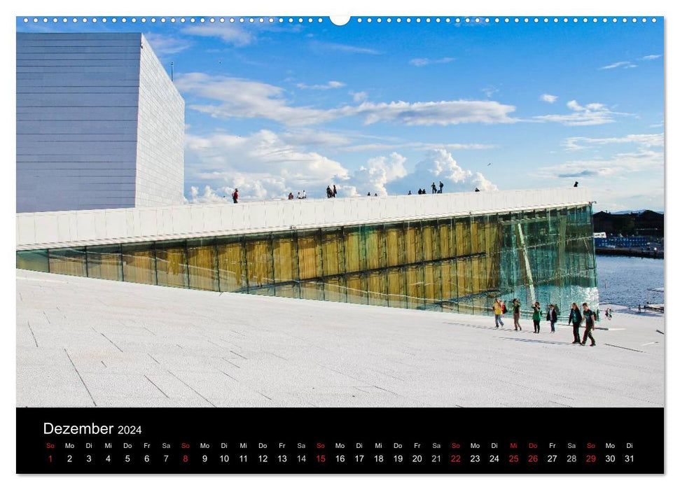 Oslo (CALVENDO Wandkalender 2024)
