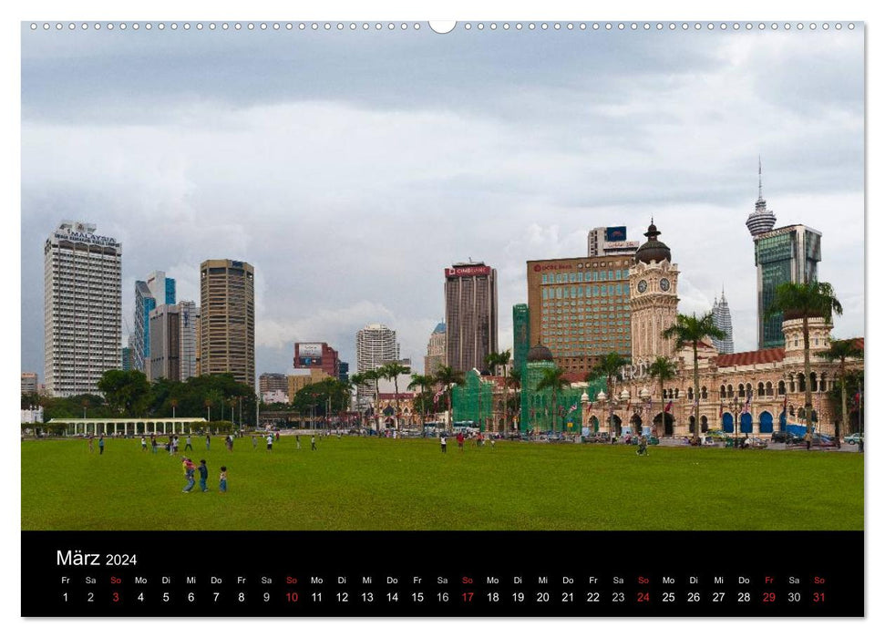 Kuala Lumpur (CALVENDO Wandkalender 2024)