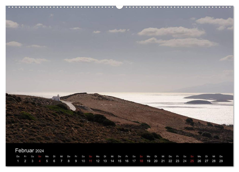 Kykladen - Inseln im Licht (CALVENDO Wandkalender 2024)