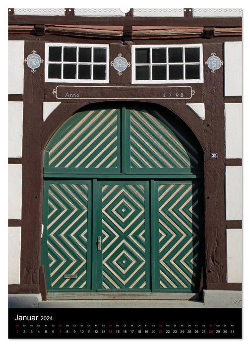 Schöne Türen (CALVENDO Wandkalender 2024)