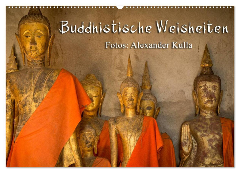 Buddhistische Weisheiten (CALVENDO Wandkalender 2024)