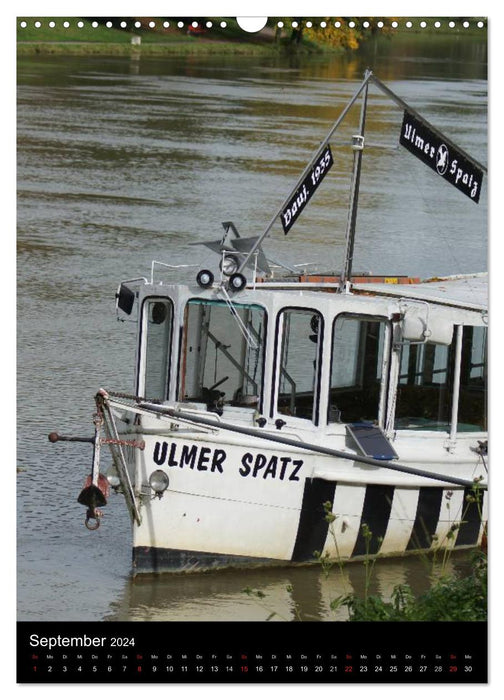 Ulm an der Donau (CALVENDO Wandkalender 2024)