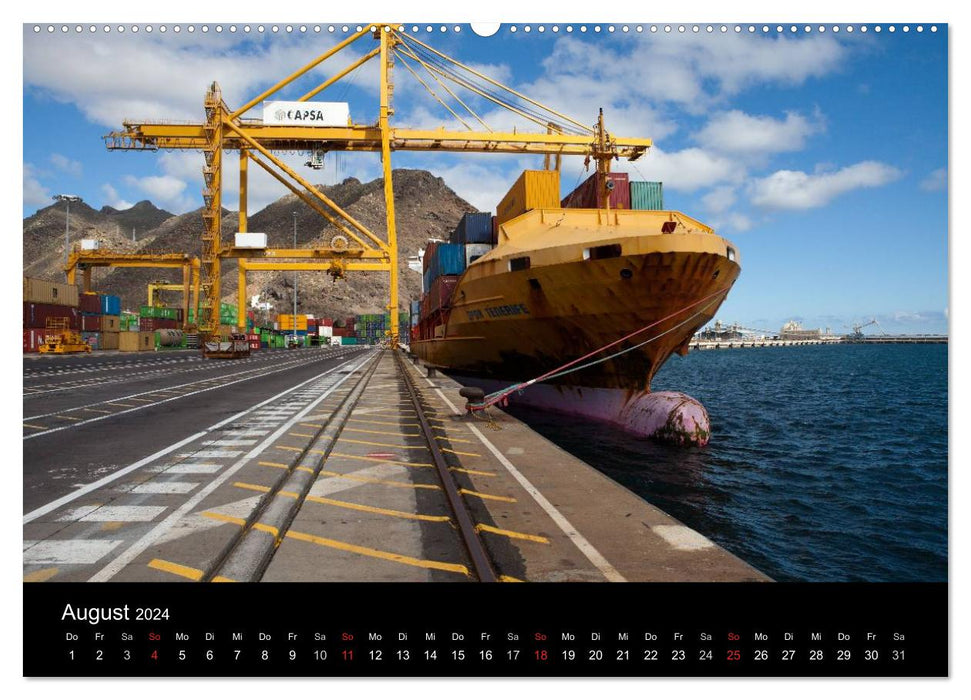Eine Frachtschiffreise (CALVENDO Wandkalender 2024)