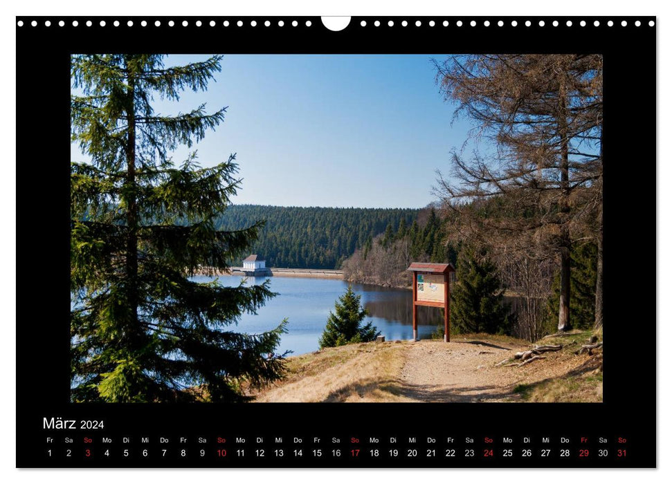 Impressionen aus dem Harz (CALVENDO Wandkalender 2024)