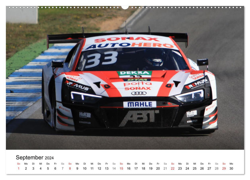 Die Vier Ringe im Motorsport (CALVENDO Premium Wandkalender 2024)