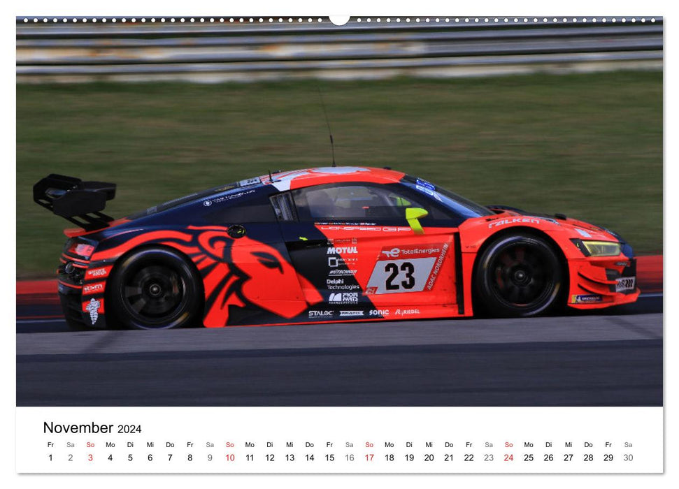 Die Vier Ringe im Motorsport (CALVENDO Wandkalender 2024)