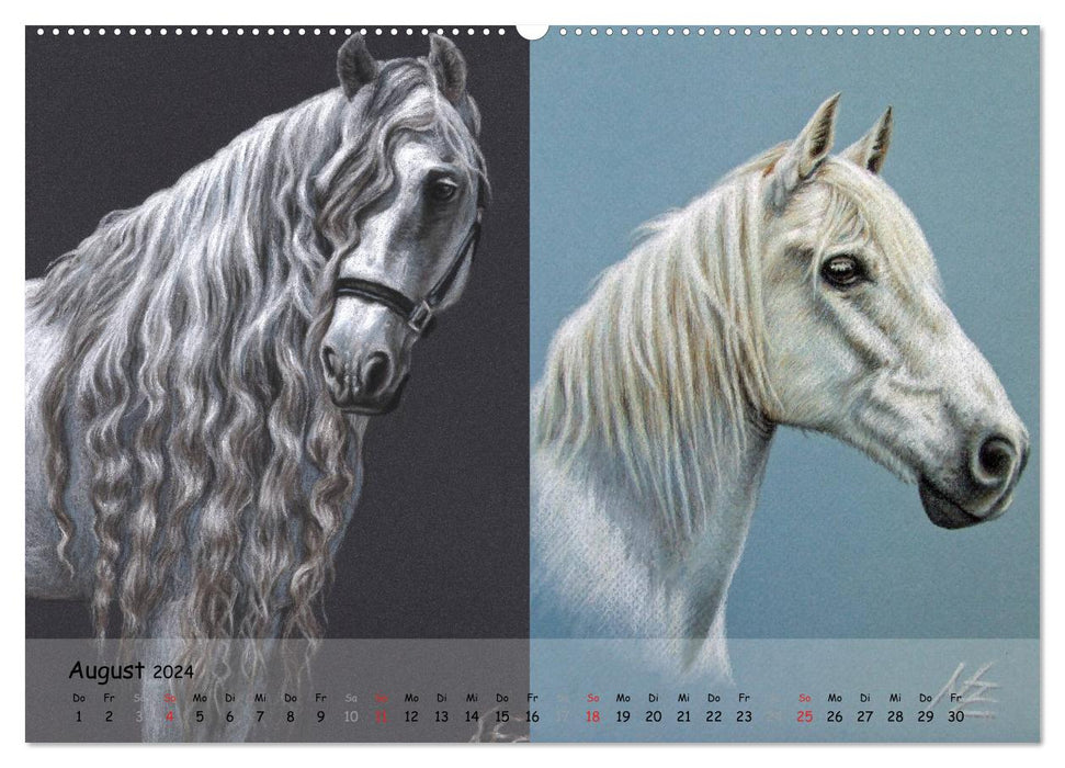 Arts & Horses (CALVENDO Wandkalender 2024)