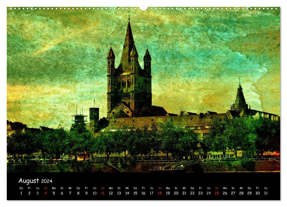 Köln (CALVENDO Premium Wandkalender 2024)