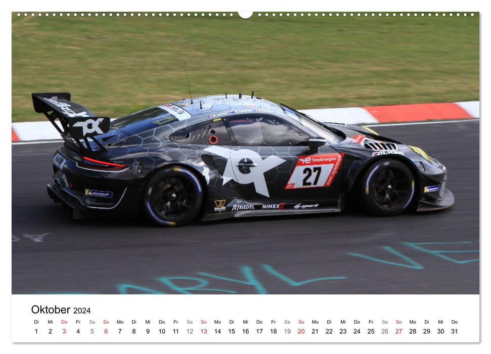 Motorsport aus Zuffenhausen (CALVENDO Wandkalender 2024)