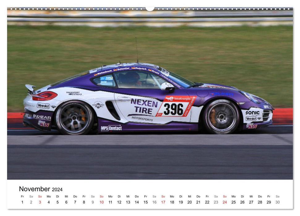 Motorsport aus Zuffenhausen (CALVENDO Wandkalender 2024)