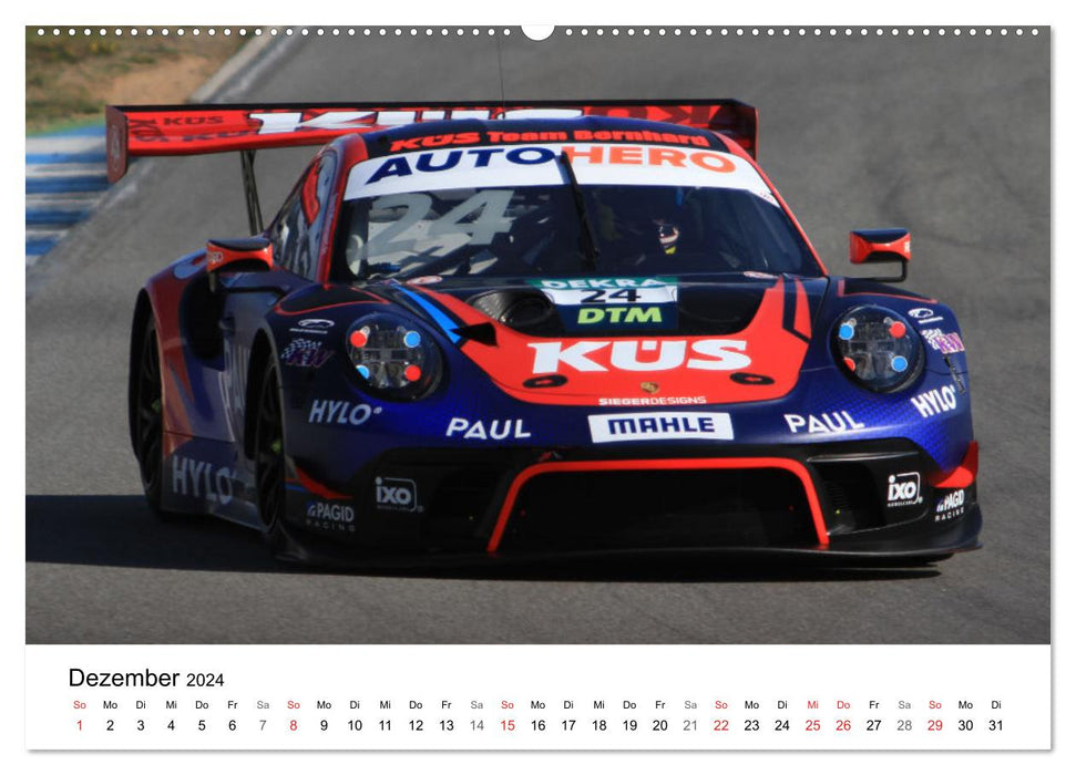 Motorsport aus Zuffenhausen (CALVENDO Wandkalender 2024)