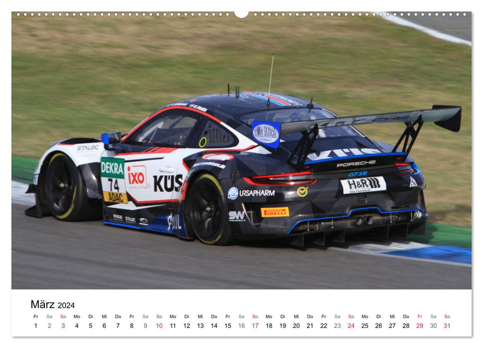 Motorsport aus Zuffenhausen (CALVENDO Wandkalender 2024)