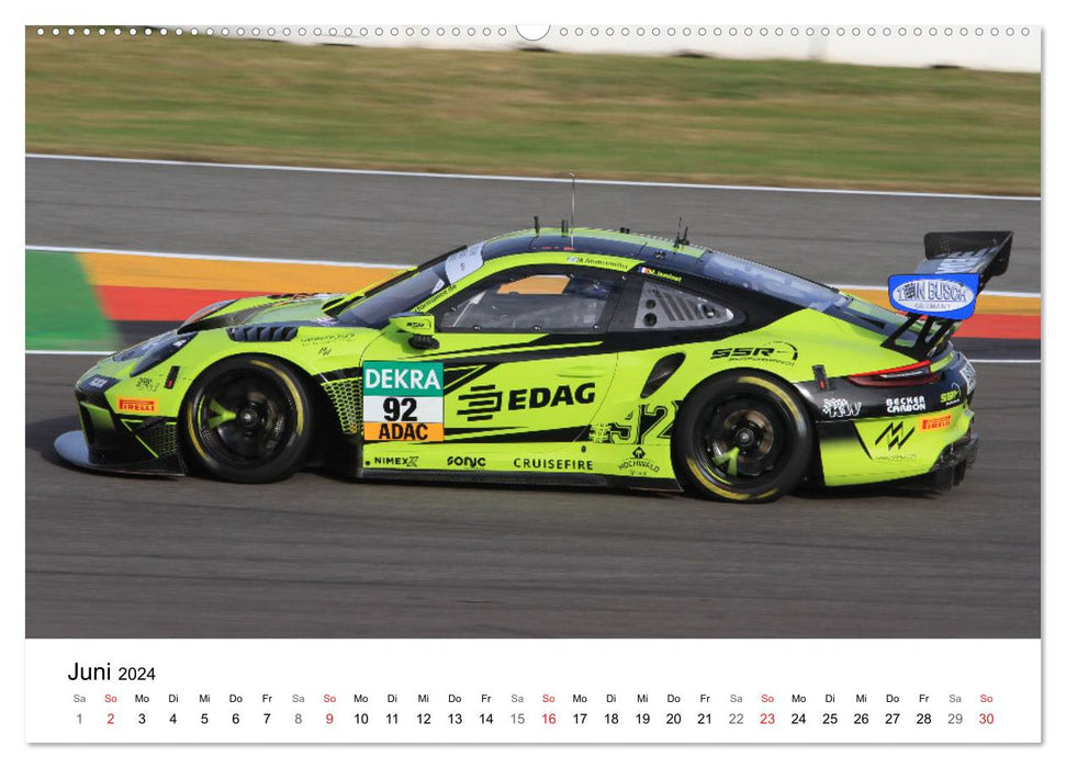 Motorsport aus Zuffenhausen (CALVENDO Wandkalender 2024)