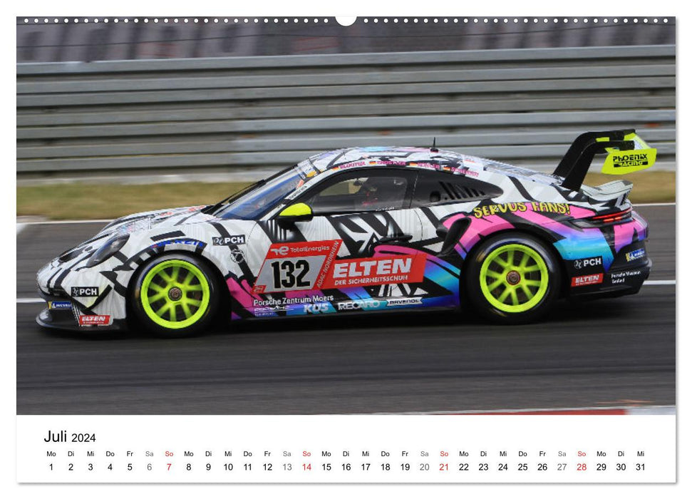 Motorsport aus Zuffenhausen (CALVENDO Wandkalender 2024)