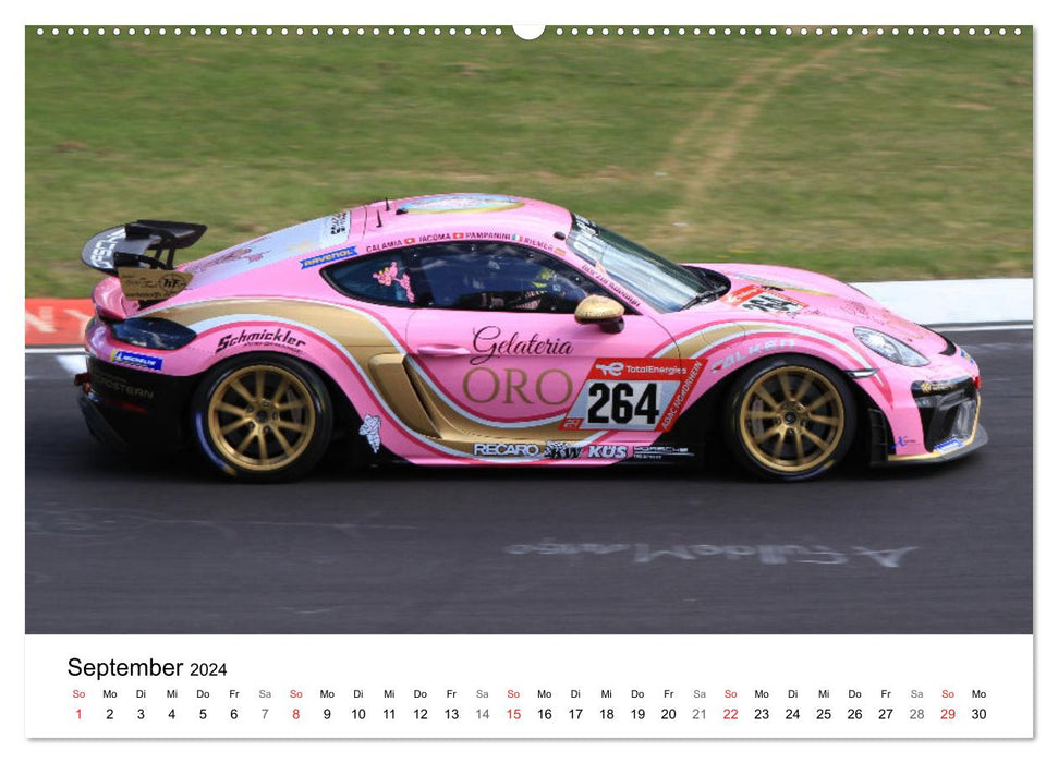 Motorsport aus Zuffenhausen (CALVENDO Wandkalender 2024)