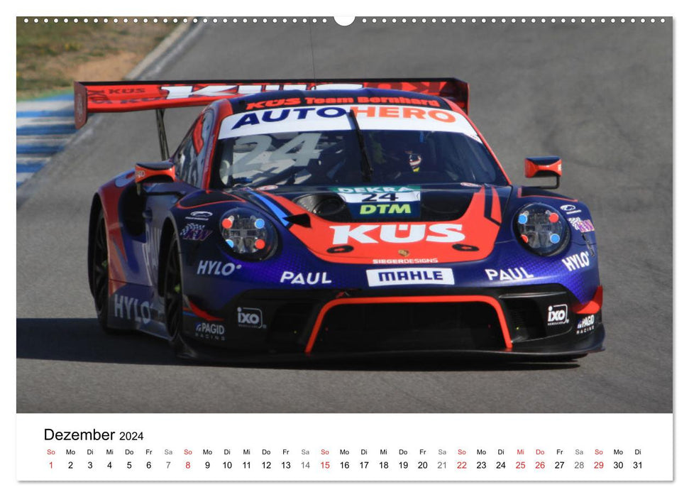 Motorsport in Deutschland (CALVENDO Wandkalender 2024)