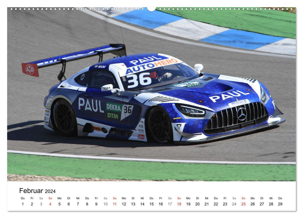 Motorsport in Deutschland (CALVENDO Wandkalender 2024)