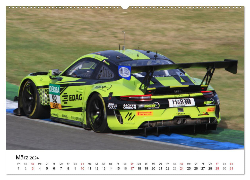 Motorsport in Deutschland (CALVENDO Wandkalender 2024)