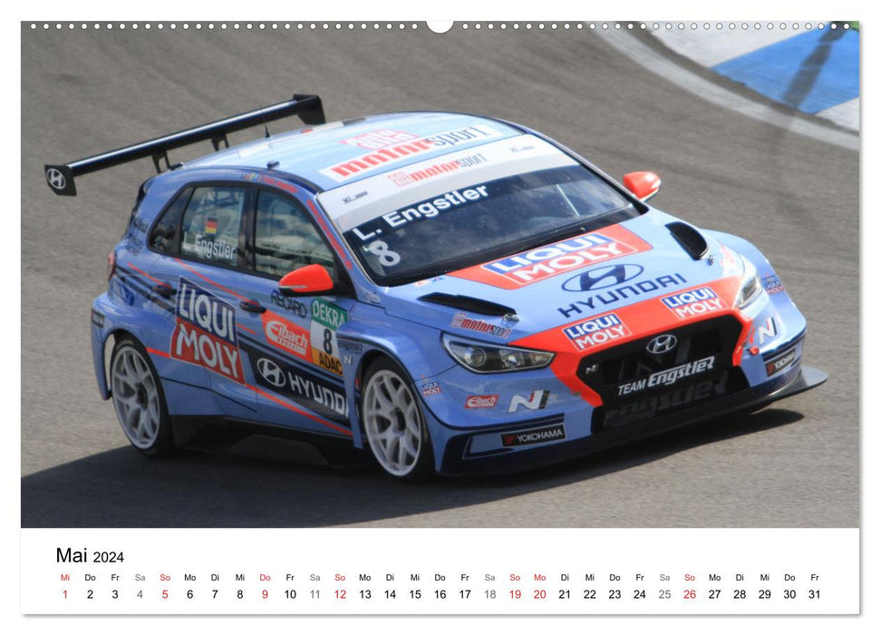 Motorsport in Deutschland (CALVENDO Wandkalender 2024)