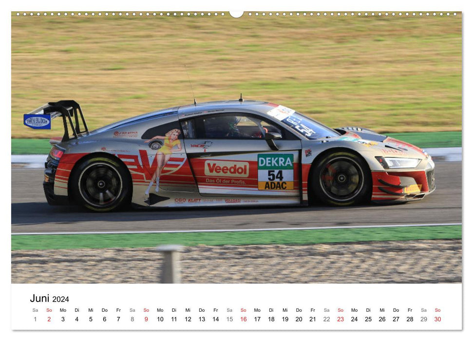 Motorsport in Deutschland (CALVENDO Wandkalender 2024)